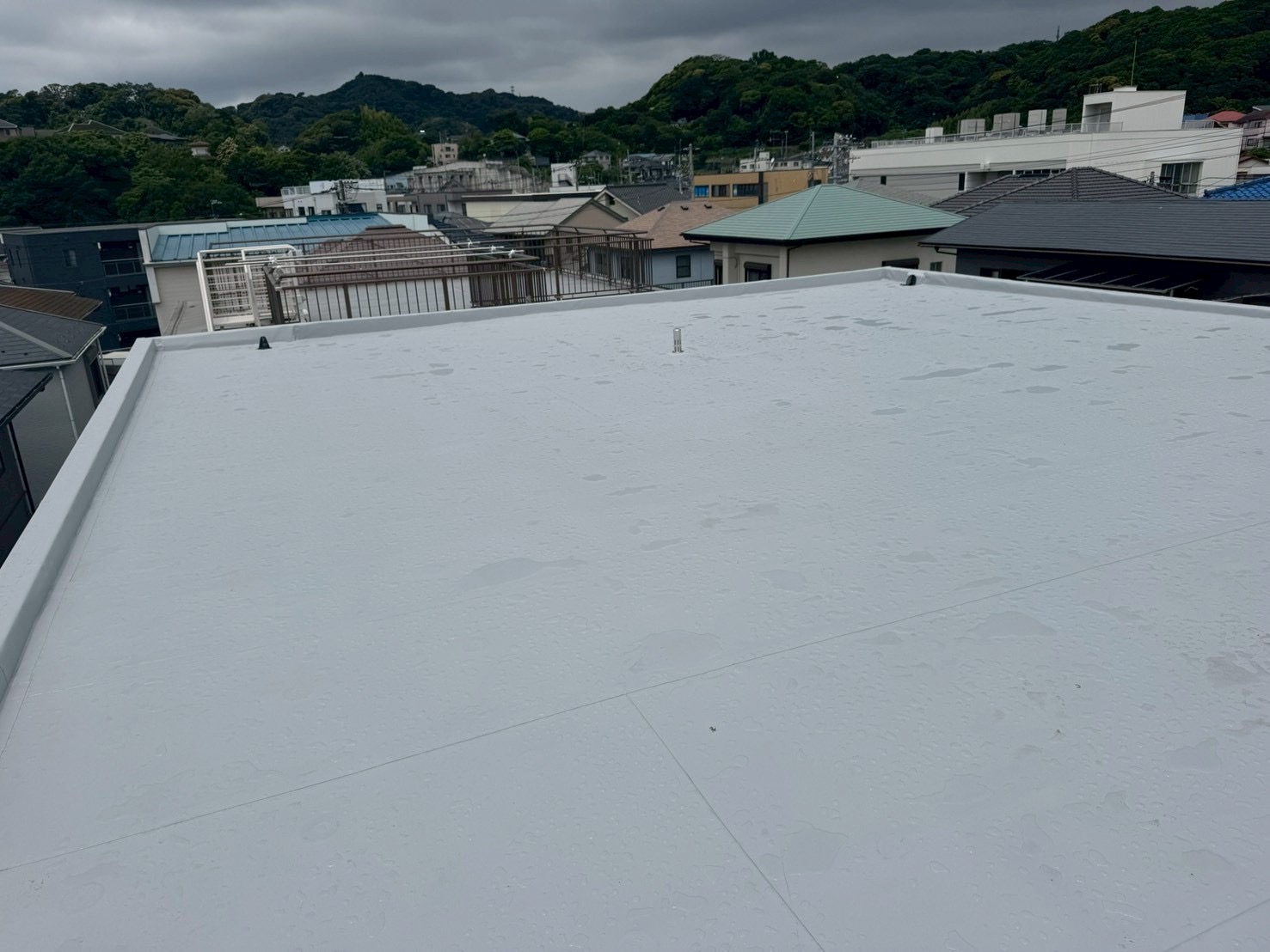 塩ビシート防水　機械固定工法